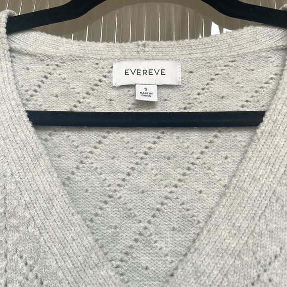 Evereve Bishop Sleeve Open Weave Cardigan - Picture 2 of 6